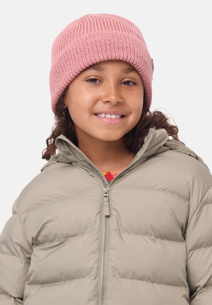 KIDS MERINO BEANIE WITH POLAR FLEECE - DANISH ENDURANCE