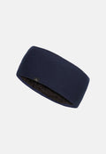 KIDS MERINO HEADBAND WITH POLAR FLEECE - Dark Navy
