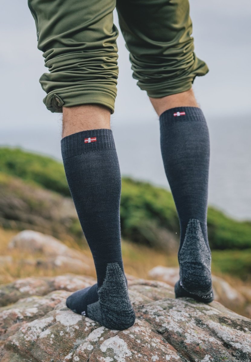 KNEE - HIGH MERINO HIKING SOCKS - DANISH ENDURANCE