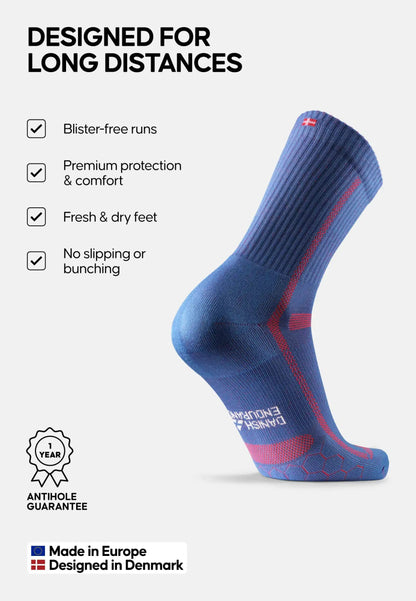 LONG - DISTANCE CREW RUNNING SOCKS - DANISH ENDURANCE