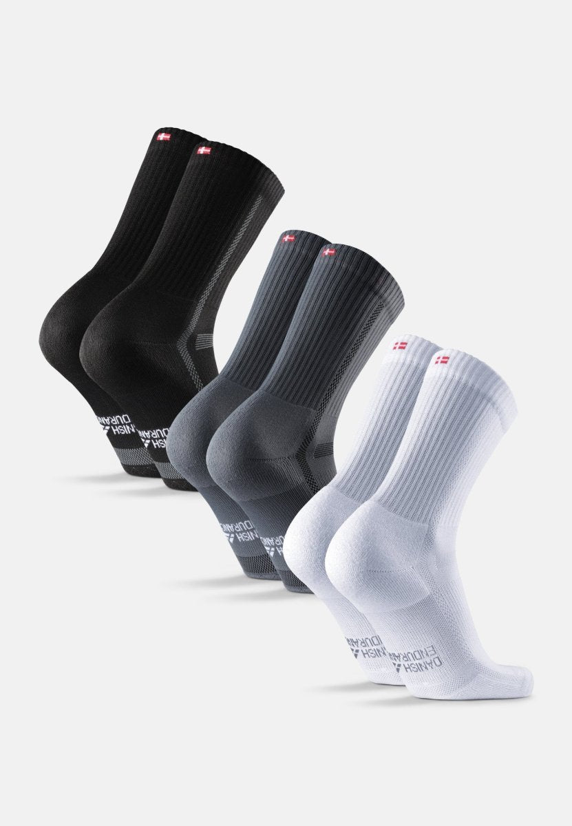 LONG - DISTANCE CREW RUNNING SOCKS - DANISH ENDURANCE