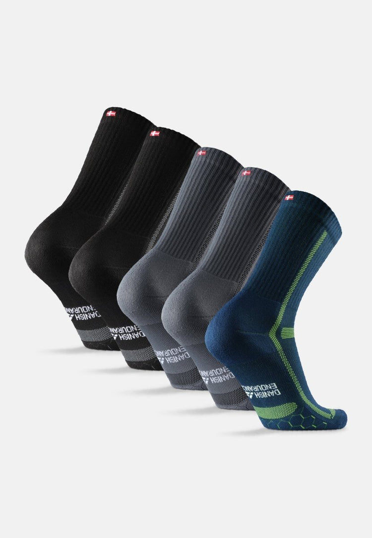 LONG - DISTANCE CREW RUNNING SOCKS - DANISH ENDURANCE