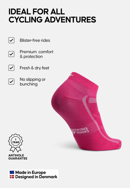LOW - CUT CYCLING SOCKS - DANISH ENDURANCE