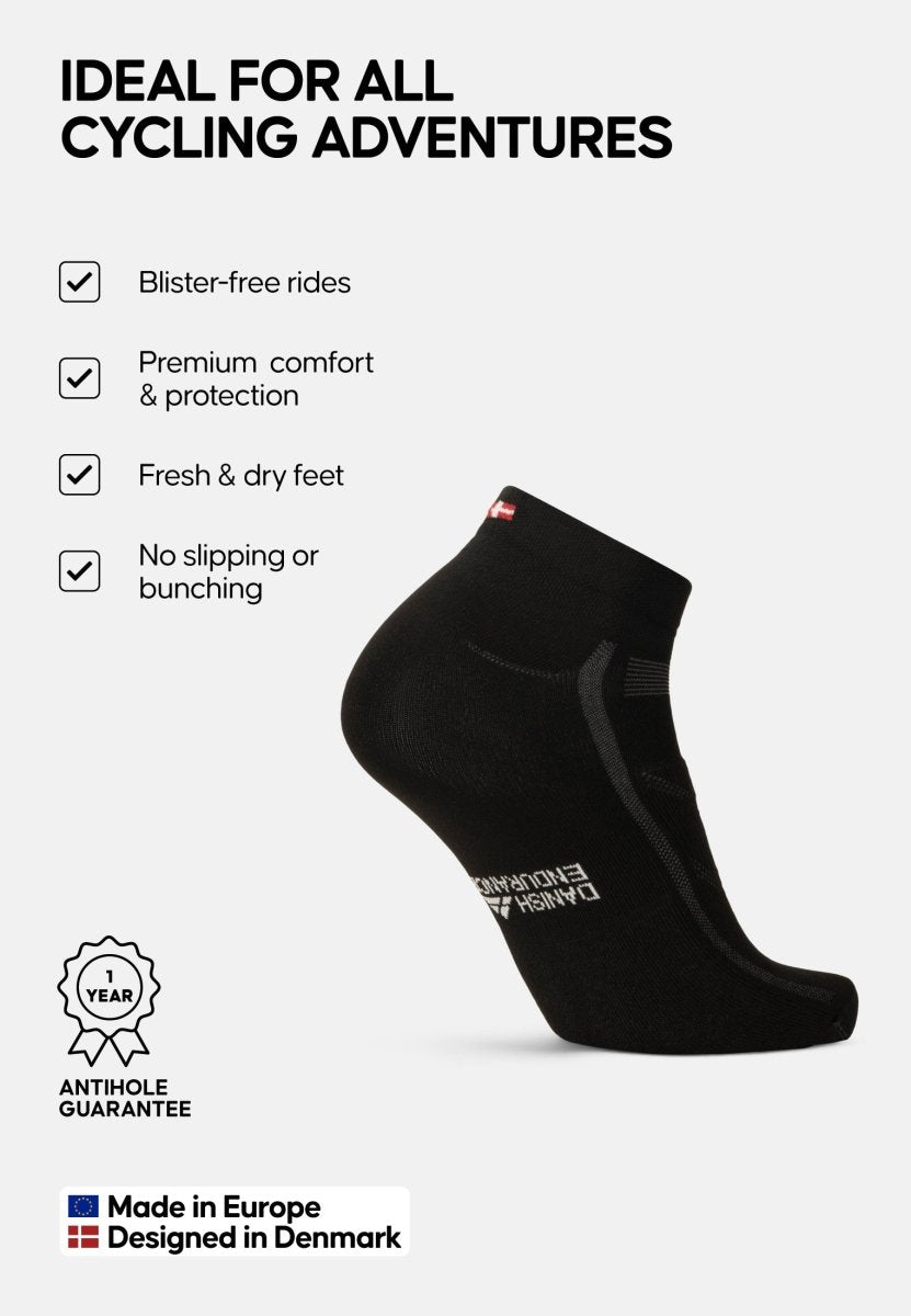 LOW - CUT CYCLING SOCKS - DANISH ENDURANCE