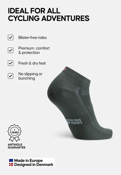 LOW - CUT CYCLING SOCKS - DANISH ENDURANCE