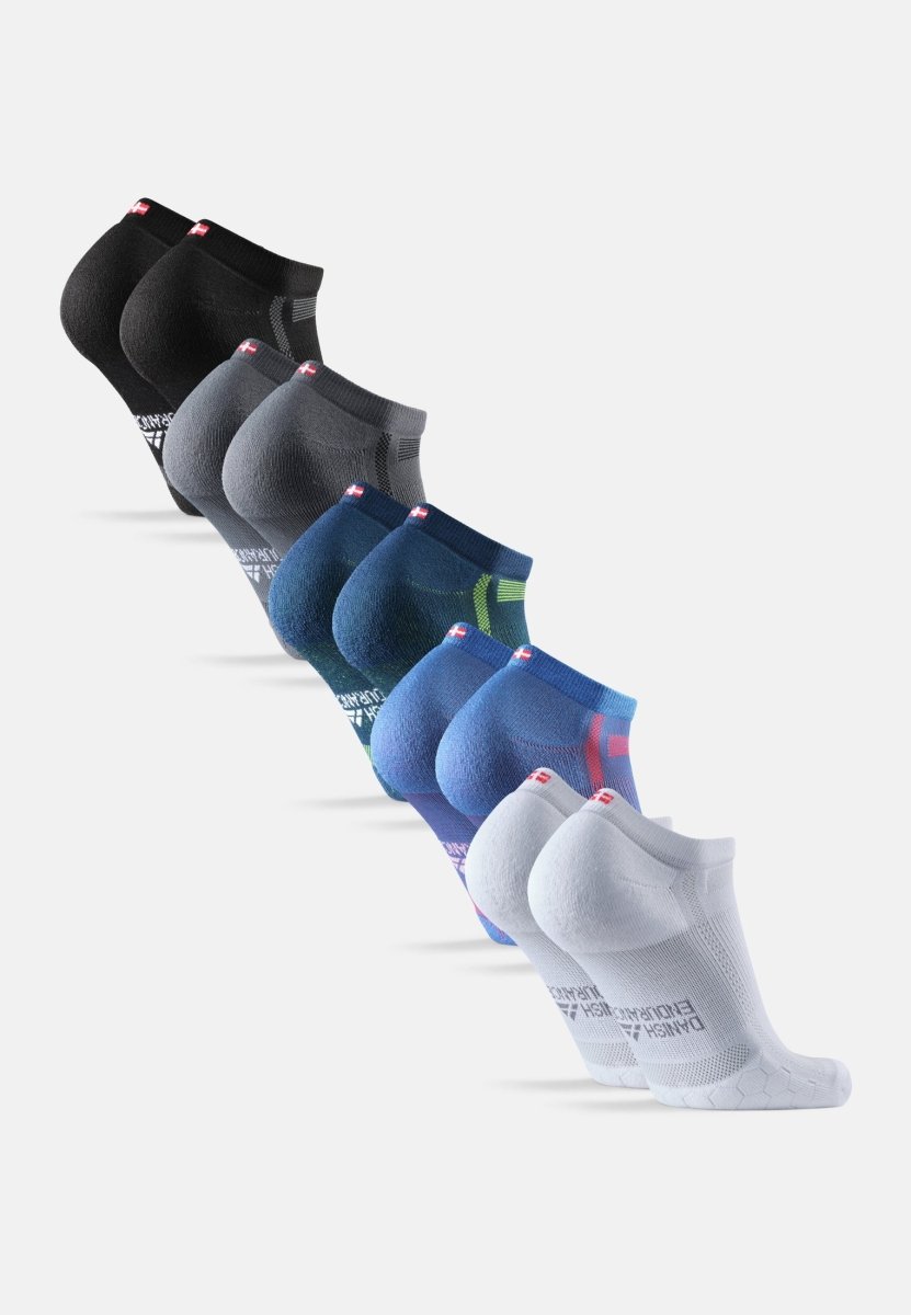 LOW - CUT RUNNING SOCKS FOR LONG DISTANCES - DANISH ENDURANCE