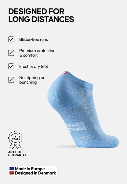 LOW - CUT RUNNING SOCKS FOR LONG DISTANCES - DANISH ENDURANCE