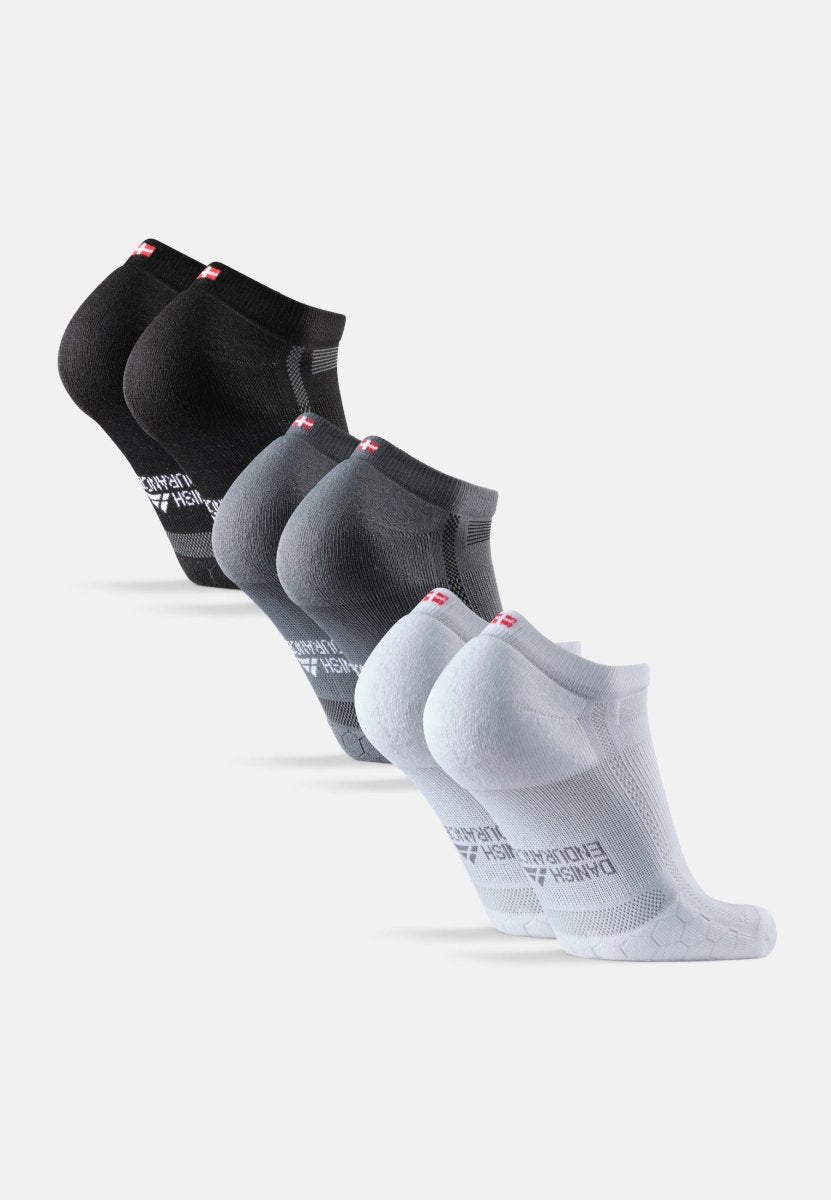 LOW - CUT RUNNING SOCKS FOR LONG DISTANCES - DANISH ENDURANCE