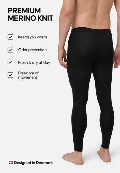 MEN'S EXTREME MERINO BASE LAYER TIGHTS - DANISH ENDURANCE