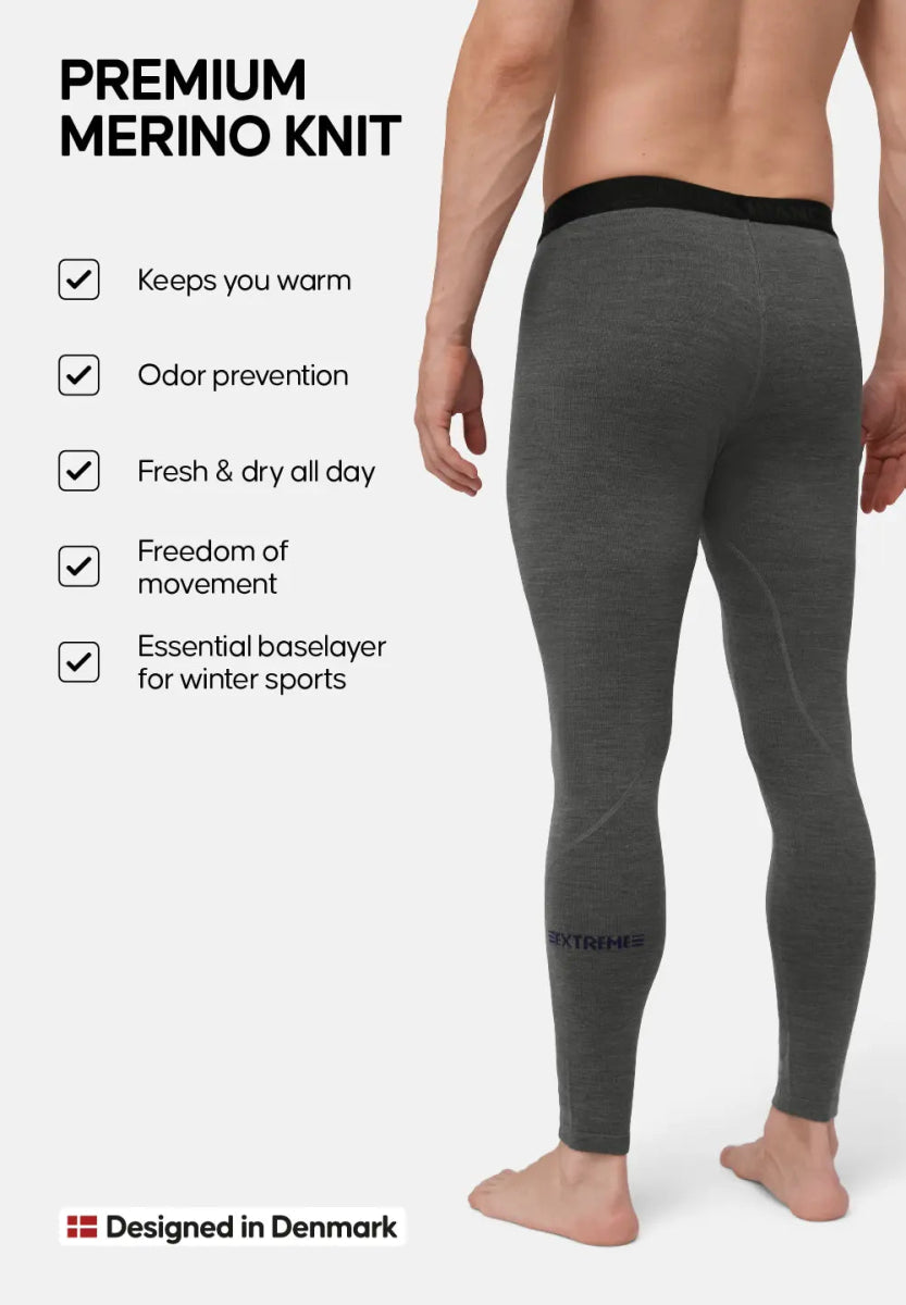 MEN'S EXTREME MERINO BASE LAYER TIGHTS - DANISH ENDURANCE