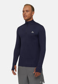 MEN'S LONG SLEEVE WORKOUT SHIRT - Navy