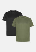 SUSTAIN SPORTS T-SHIRT - Black | Olive