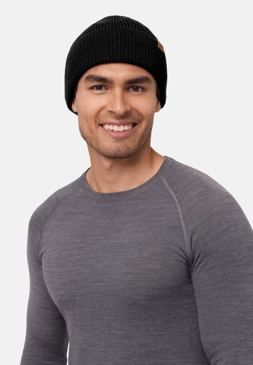 MERINO BEANIE WITH POLAR FLEECE - DANISH ENDURANCE