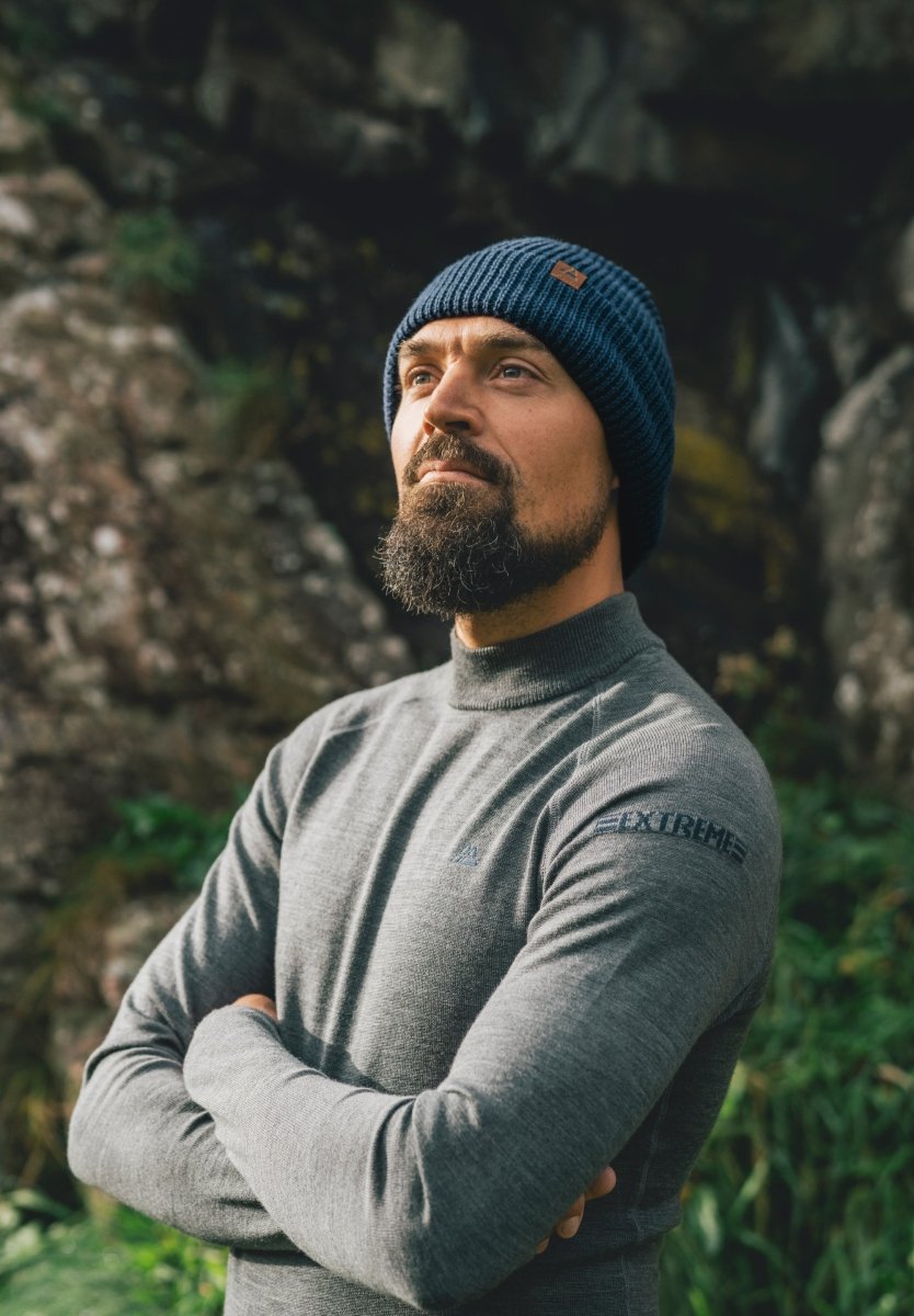 MERINO BEANIE WITH POLAR FLEECE - DANISH ENDURANCE
