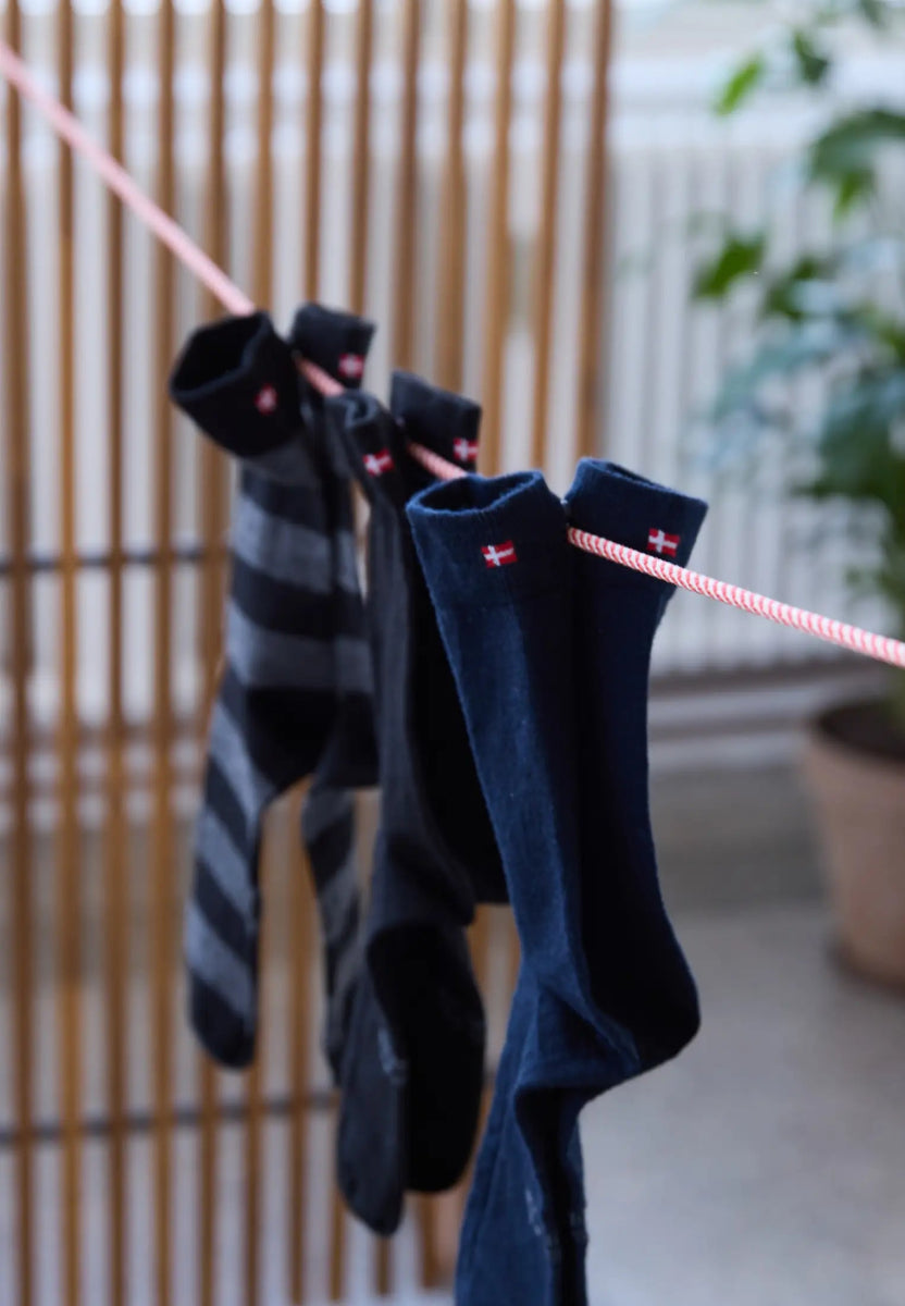 MERINO DRESS SOCKS WITH BUTTON - DANISH ENDURANCE