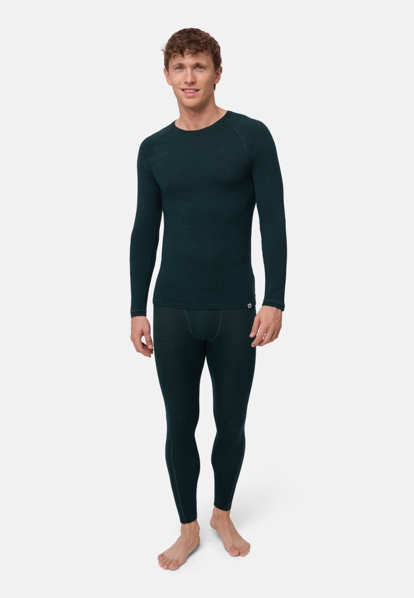 MERINO WOOL BASE LAYER PANTS FOR MEN - DANISH ENDURANCE