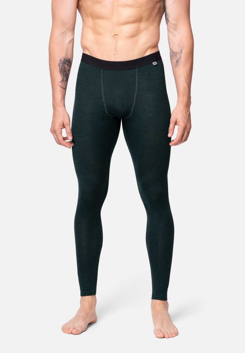 MERINO WOOL BASE LAYER PANTS FOR MEN - DANISH ENDURANCE