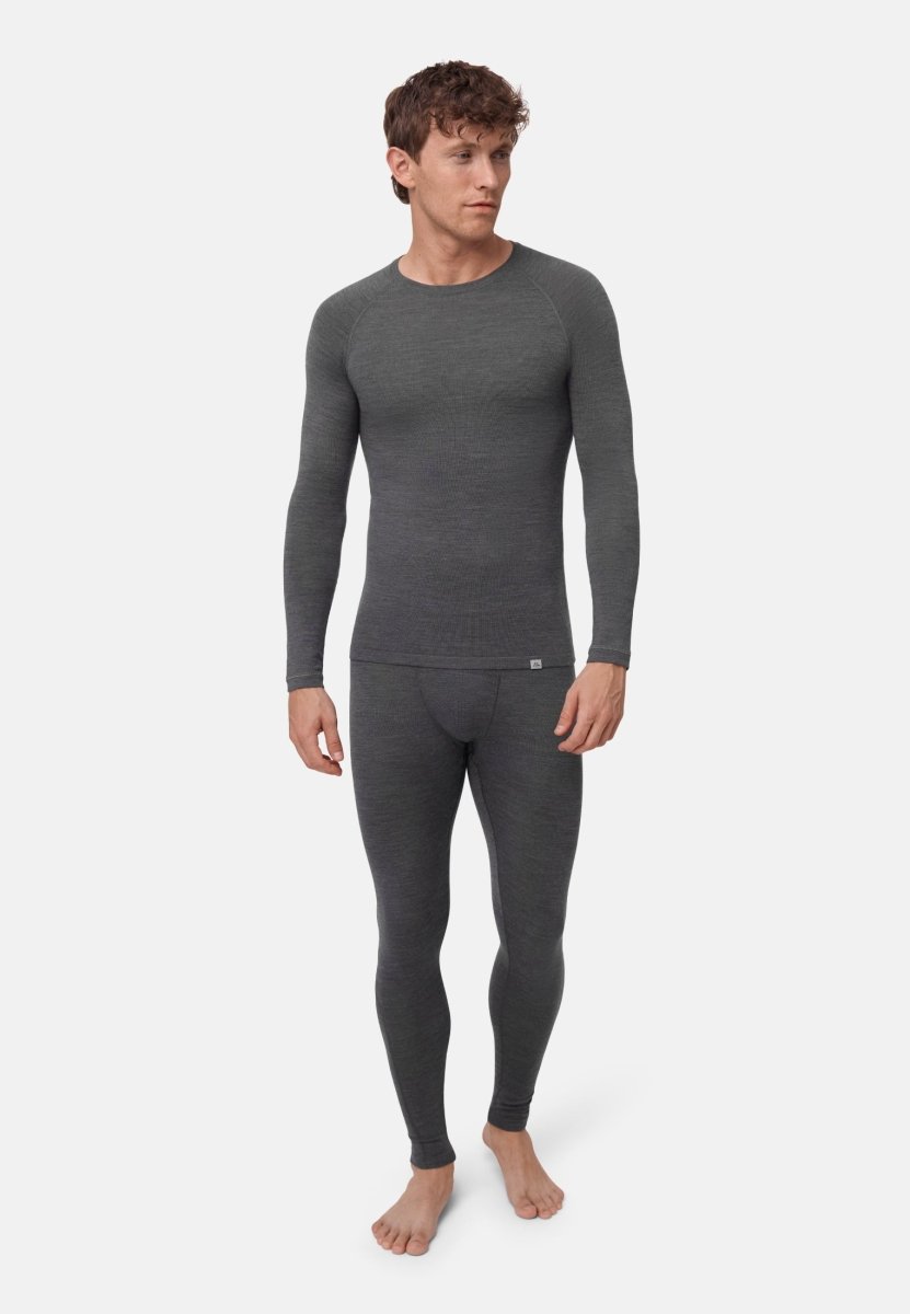 MERINO WOOL BASE LAYER PANTS FOR MEN - DANISH ENDURANCE