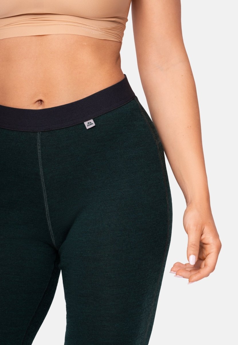 MERINO WOOL BASE LAYER PANTS FOR WOMEN - DANISH ENDURANCE