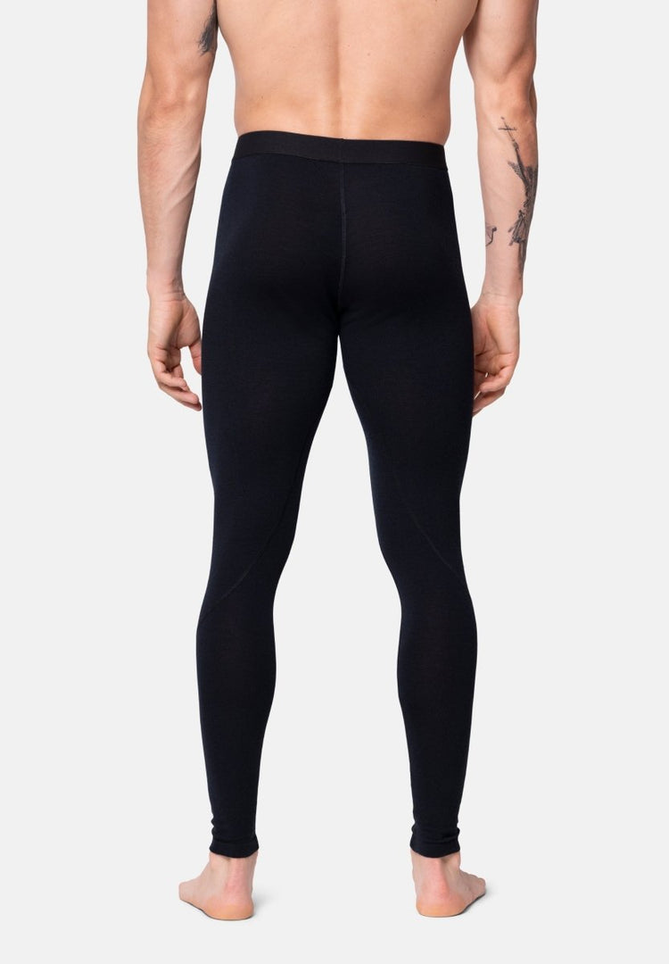 MERINO WOOL BASE LAYER PANTS WITH FLY FOR MEN - DANISH ENDURANCE