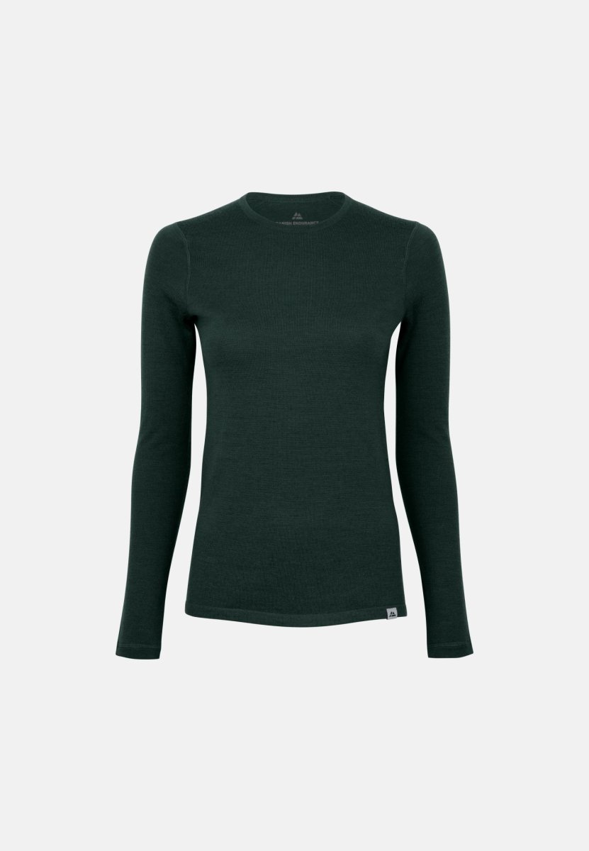 MERINO WOOL BASE LAYER SHIRT FOR WOMEN - DANISH ENDURANCE