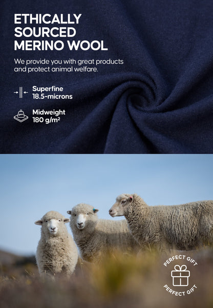 MERINO WOOL BASE LAYER SHIRT FOR WOMEN - DANISH ENDURANCE