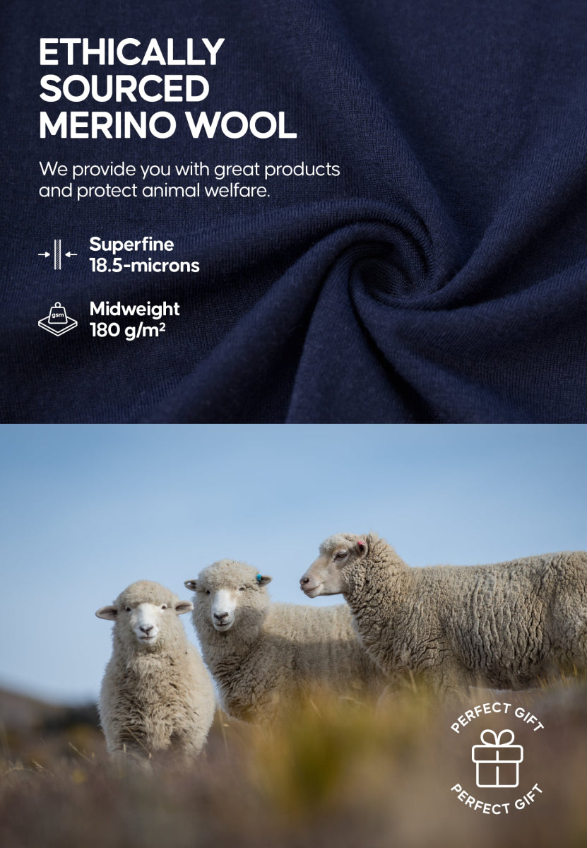 MERINO WOOL BASE LAYER SHIRT FOR WOMEN - DANISH ENDURANCE