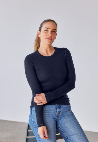 MERINO WOOL BASE LAYER SHIRT FOR WOMEN - DANISH ENDURANCE