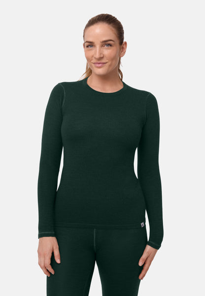 MERINO WOOL BASE LAYER SHIRT FOR WOMEN - DANISH ENDURANCE