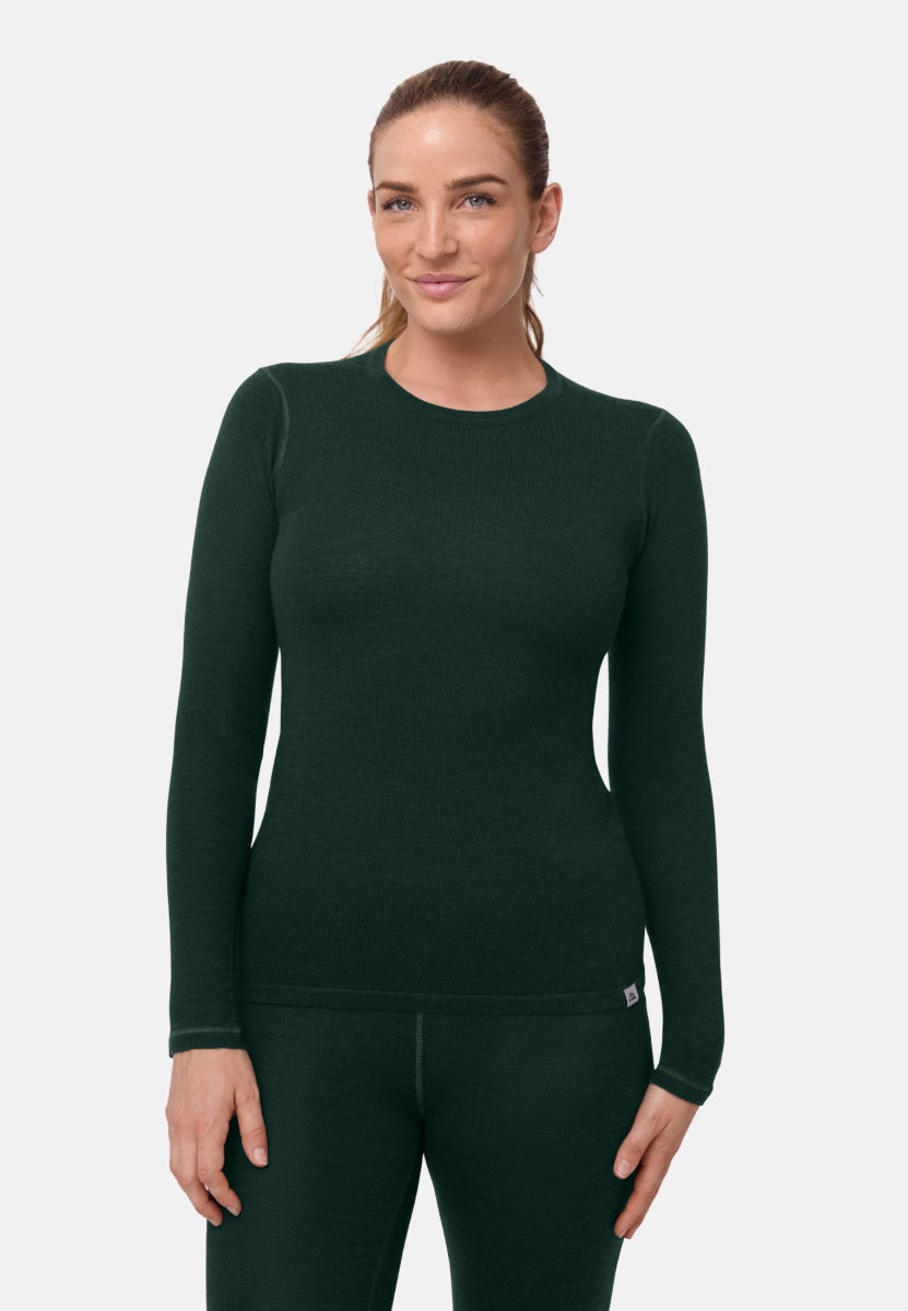 MERINO WOOL BASE LAYER SHIRT FOR WOMEN - DANISH ENDURANCE