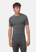MERINO WOOL BASE LAYER T-SHIRT FOR MEN - Dark Grey