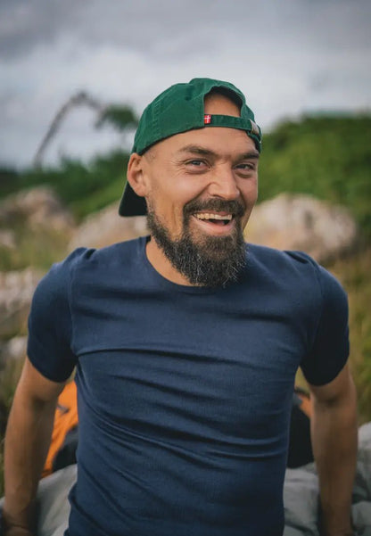 MERINO WOOL BASE LAYER T - SHIRT FOR MEN - DANISH ENDURANCE