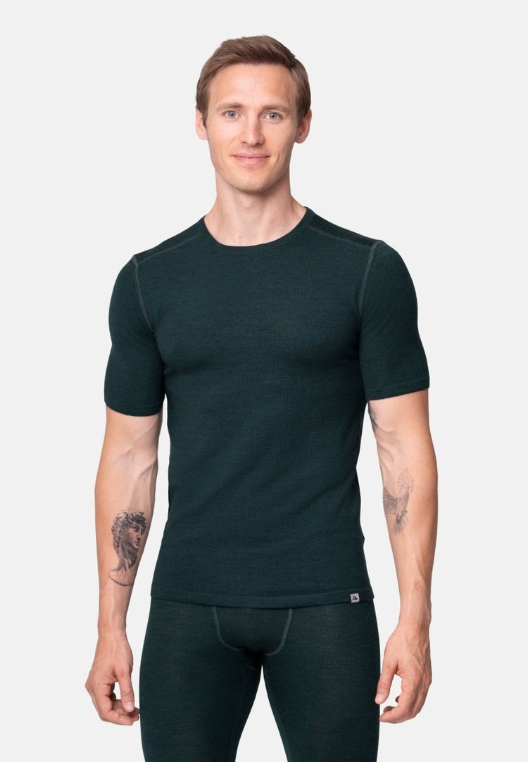 MERINO WOOL BASE LAYER T - SHIRT FOR MEN - DANISH ENDURANCE