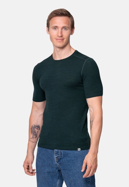 MERINO WOOL BASE LAYER T - SHIRT FOR MEN - DANISH ENDURANCE