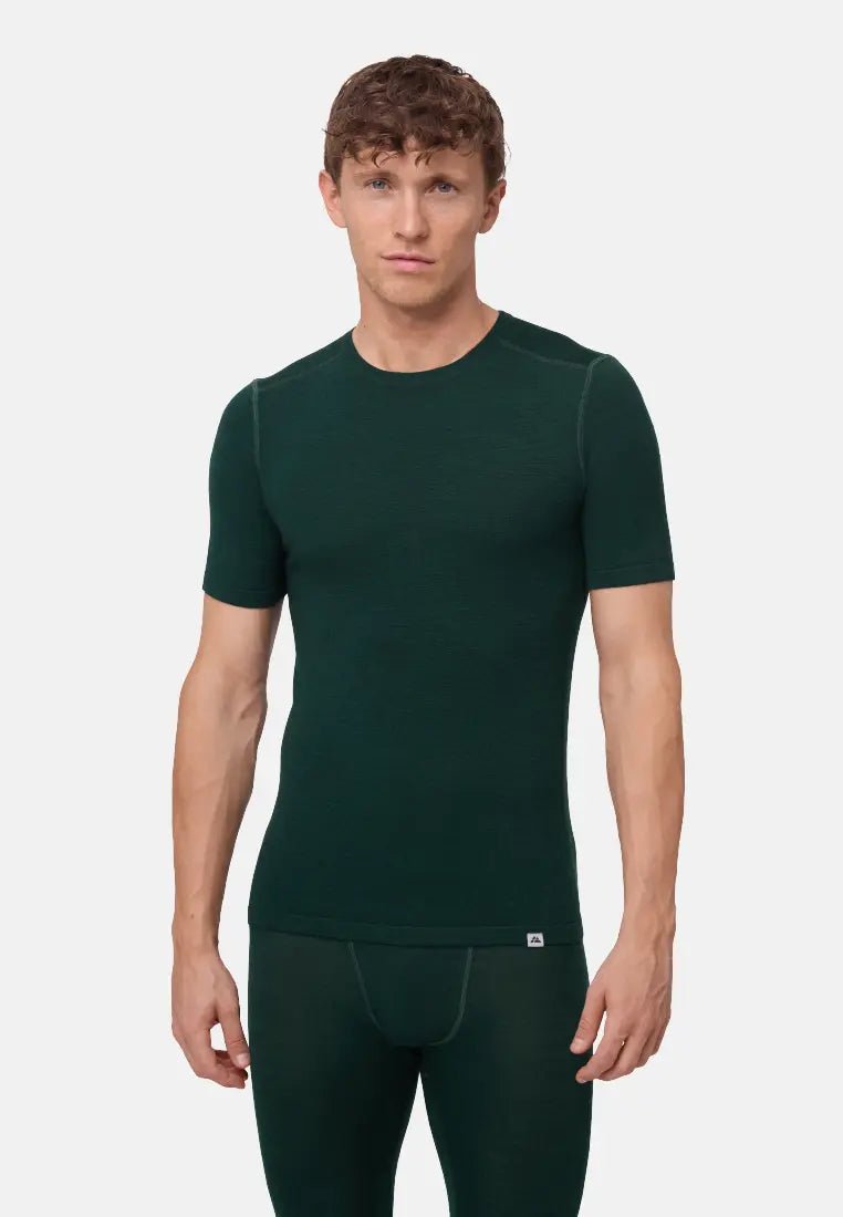 MERINO WOOL BASE LAYER T - SHIRT FOR MEN - DANISH ENDURANCE