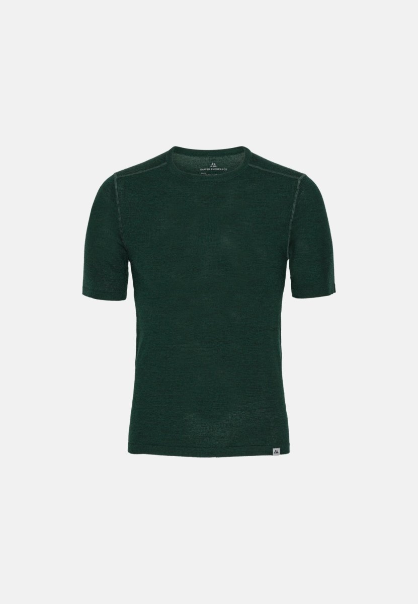 MERINO WOOL BASE LAYER T - SHIRT FOR MEN - DANISH ENDURANCE