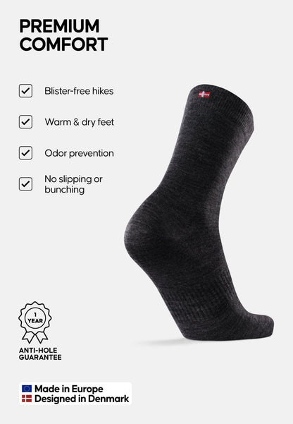 MERINO WOOL HIKING LINER SOCKS - DANISH ENDURANCE