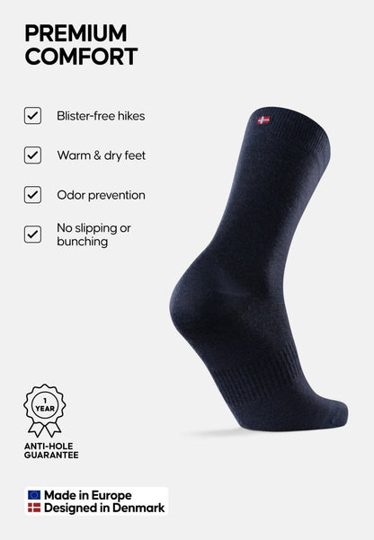 MERINO WOOL HIKING LINER SOCKS - DANISH ENDURANCE