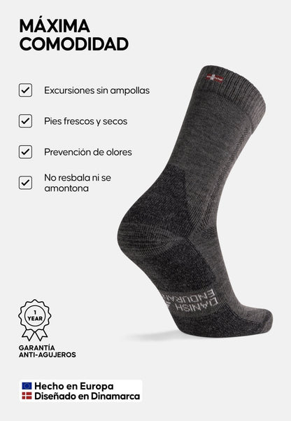 MERINO WOOL HIKING SOCKS - DANISH ENDURANCE