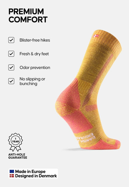 MERINO WOOL HIKING SOCKS - DANISH ENDURANCE