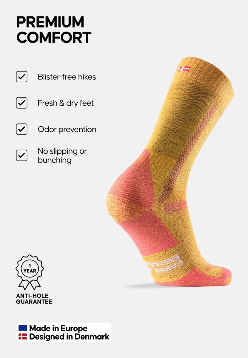 MERINO WOOL HIKING SOCKS - DANISH ENDURANCE