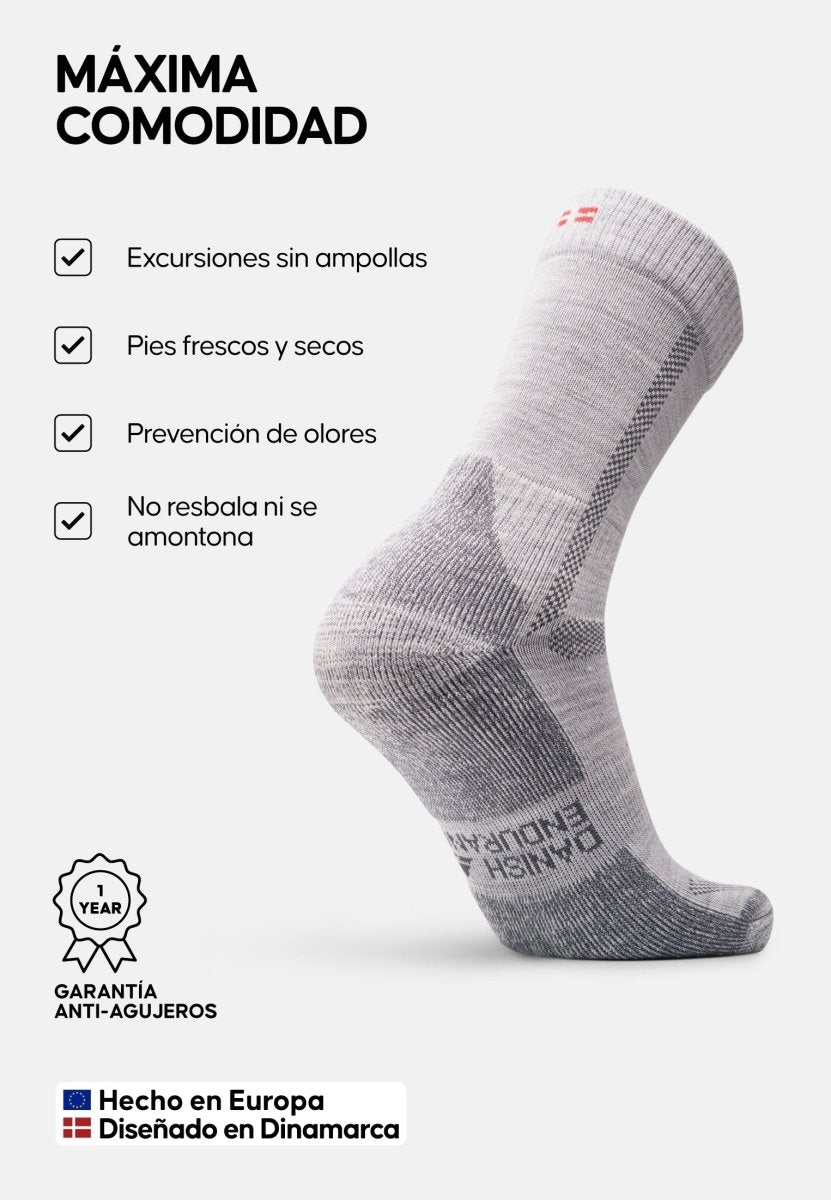 MERINO WOOL HIKING SOCKS - DANISH ENDURANCE
