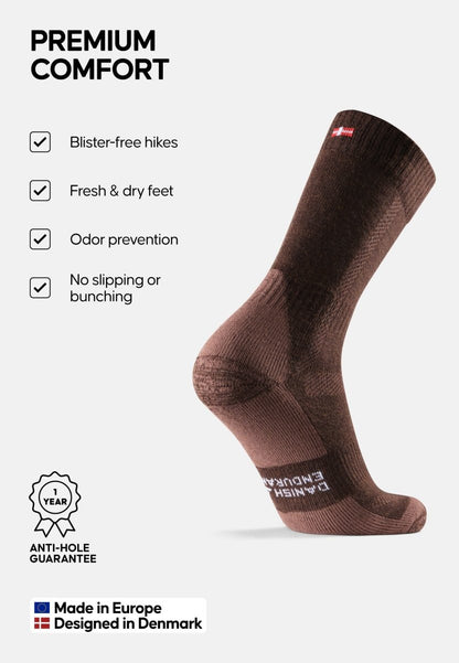 MERINO WOOL HIKING SOCKS - DANISH ENDURANCE