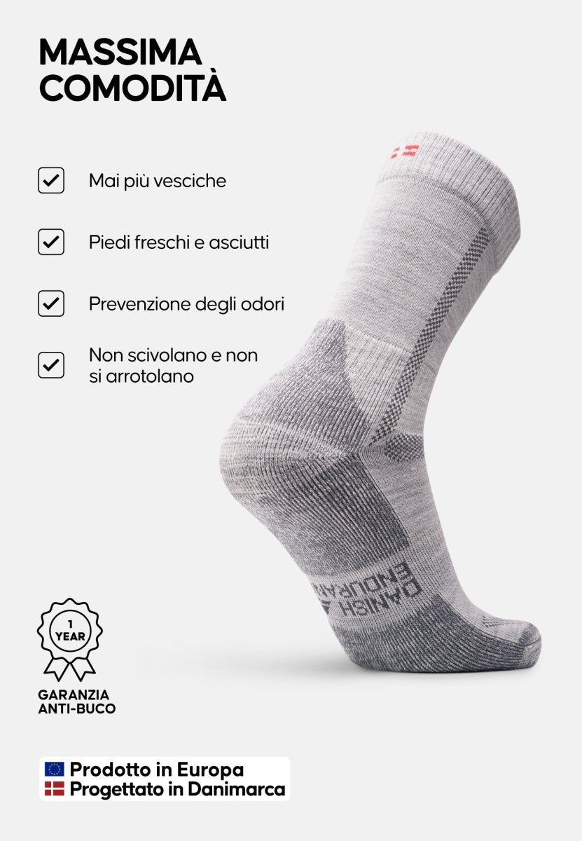 MERINO WOOL HIKING SOCKS - DANISH ENDURANCE