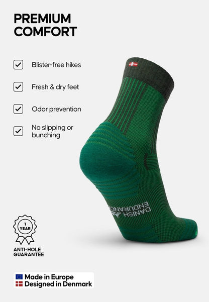 MERINO WOOL HIKING SOCKS LIGHT - DANISH ENDURANCE