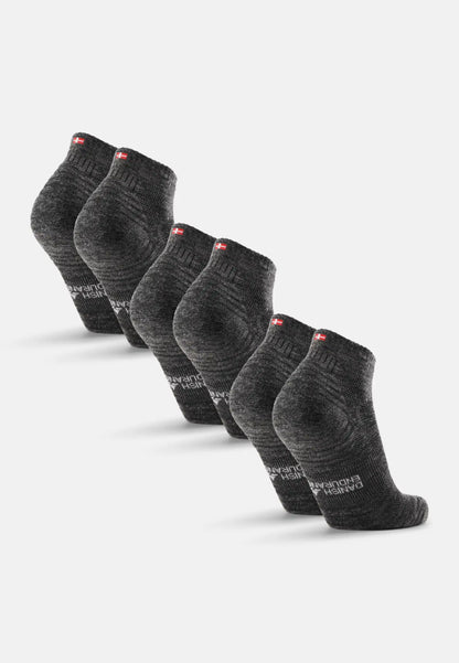 MERINO WOOL HIKING SOCKS LOW CUT - DANISH ENDURANCE