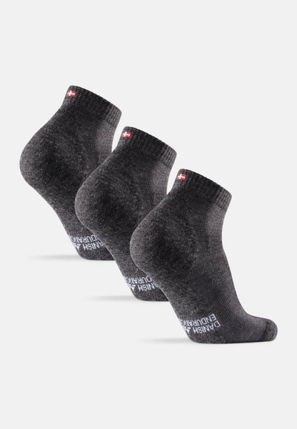 MERINO WOOL HIKING SOCKS LOW CUT - DANISH ENDURANCE