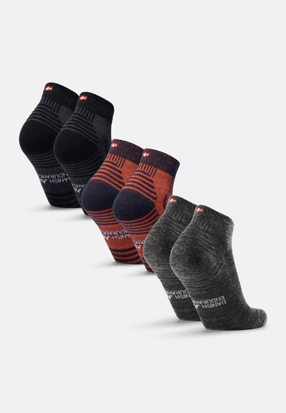 MERINO WOOL HIKING SOCKS LOW CUT - DANISH ENDURANCE
