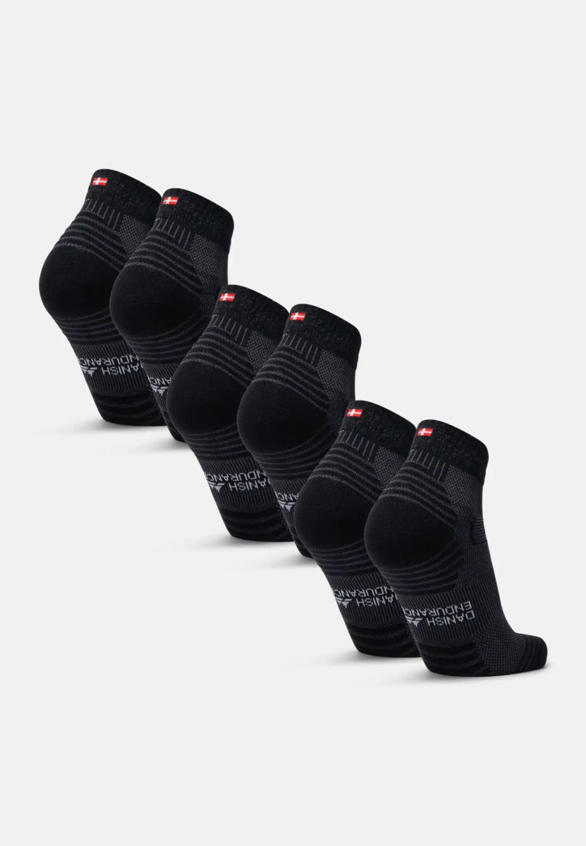 MERINO WOOL HIKING SOCKS LOW CUT - DANISH ENDURANCE
