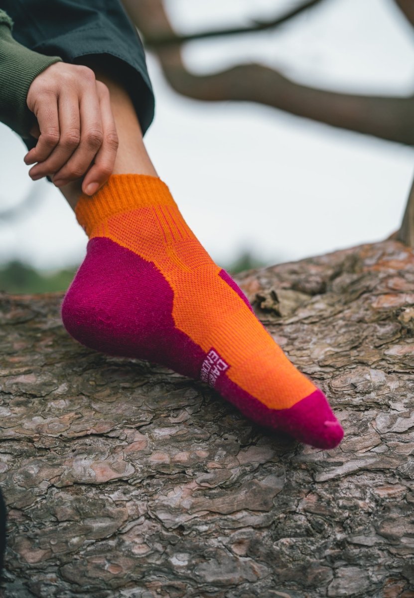 MERINO WOOL HIKING SOCKS LOW CUT - DANISH ENDURANCE